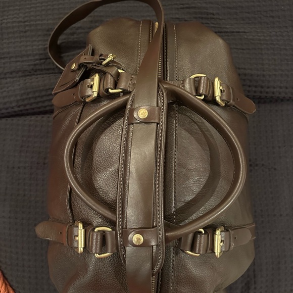 Genuine leather Cole Haan weekender bag. Used twice. In excellent condition. - Picture 5 of 5